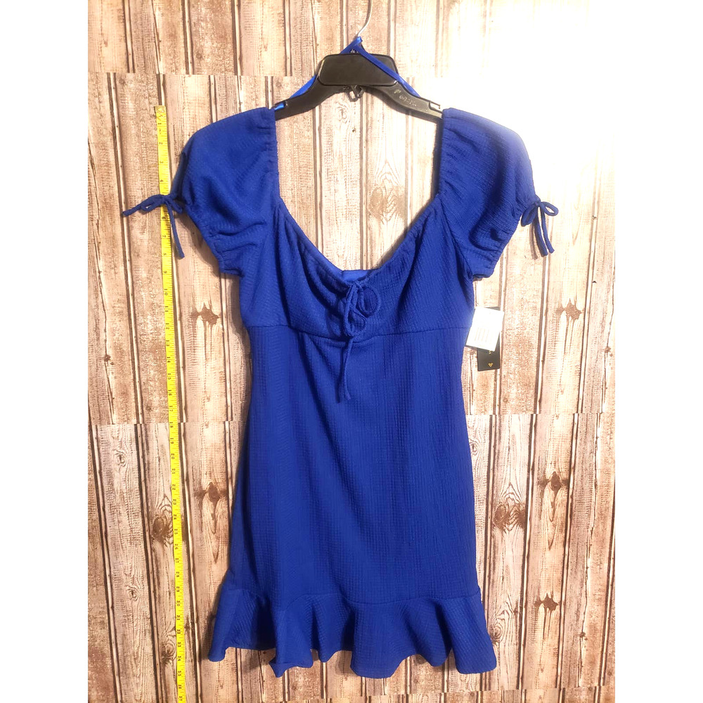 CITY TRIANGLES - NWT Royal Blue Short Sleeve Dress - Size L